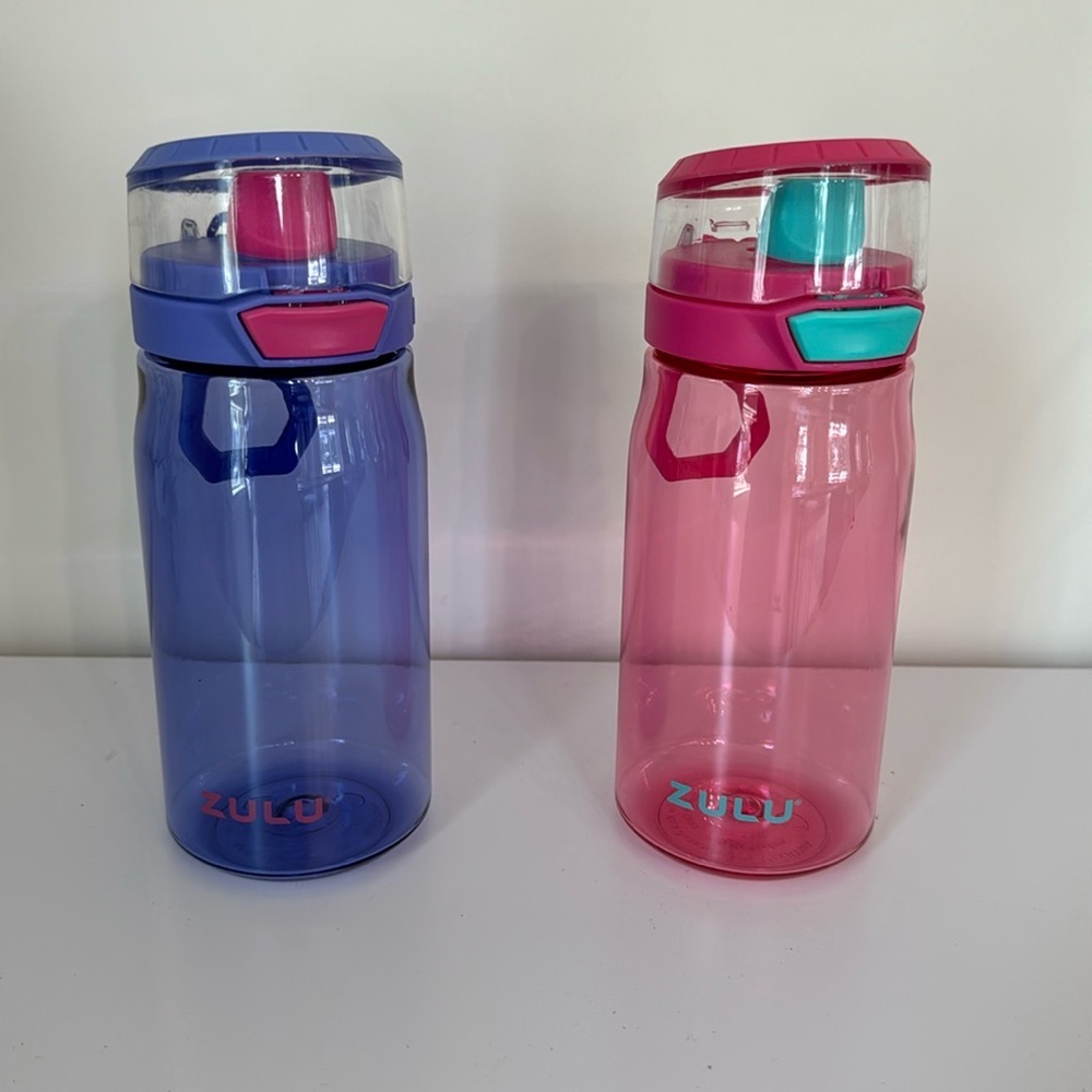ZULU leakproof TRITAN 2 pack water bottle